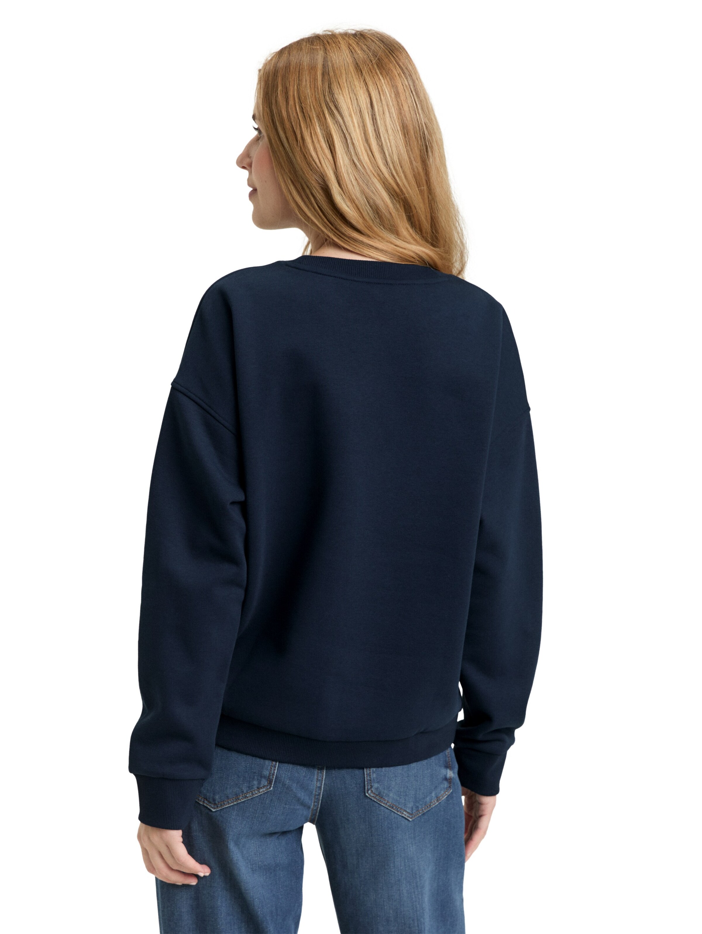 Sweat-shirt TOM TAILOR en bleu