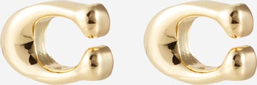 COACH Σκουλαρίκια σε χρυσό: μπροστά
