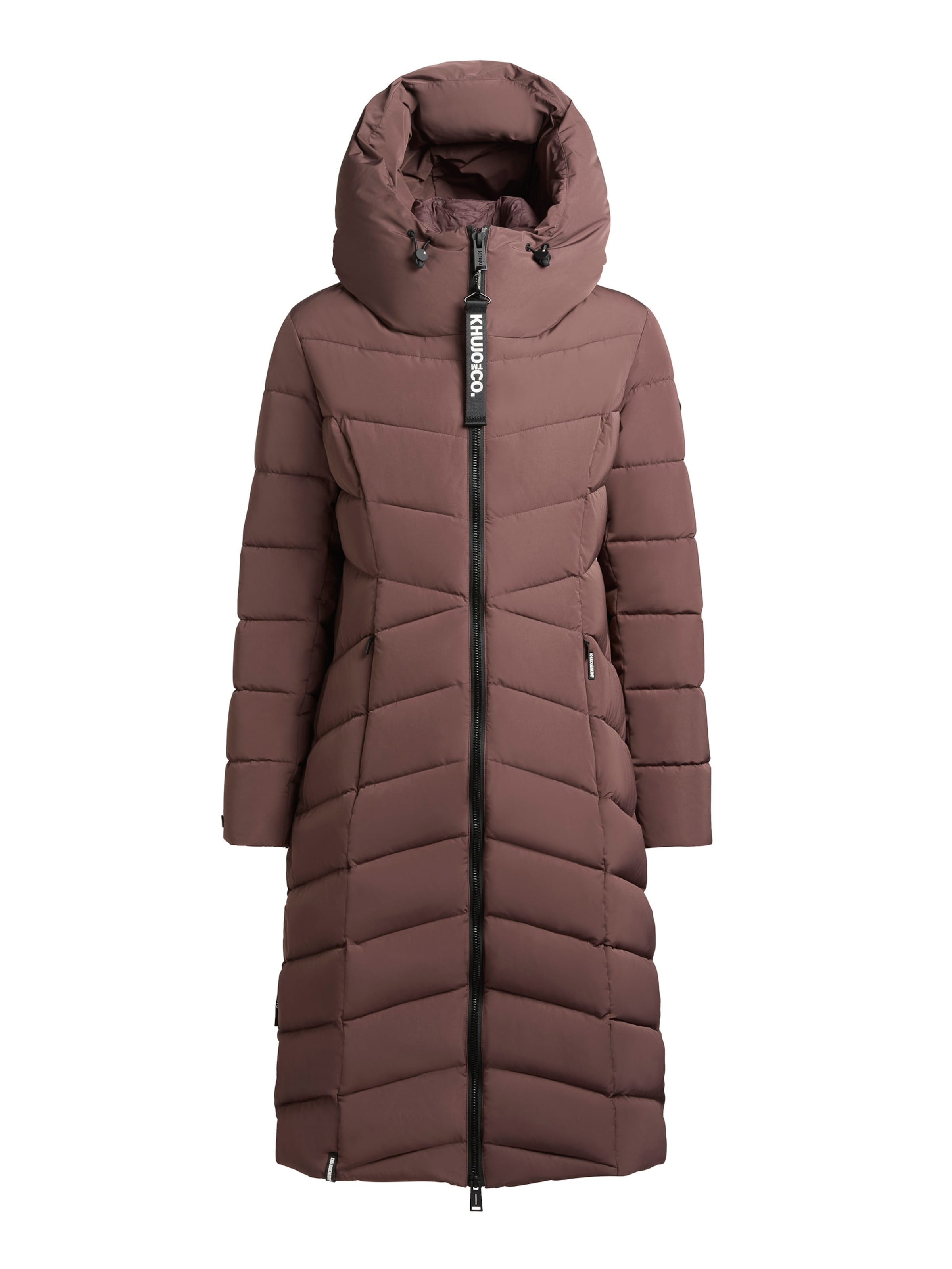 khujo Зимнее пальто 'Fiska' в Лиловый: спереди