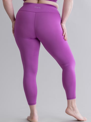 Hey Honey Skinny Leggings 'Cropped' in Purple
