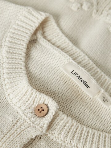 Lil'Atelier Knit cardigan in Beige