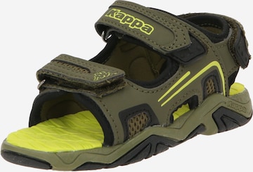 KAPPA Sandal 'MILOS II' in Green: front