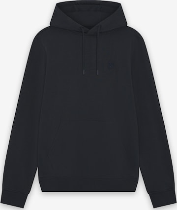Lyle & Scott Sweatshirt 'Superfine' in Zwart: voorkant