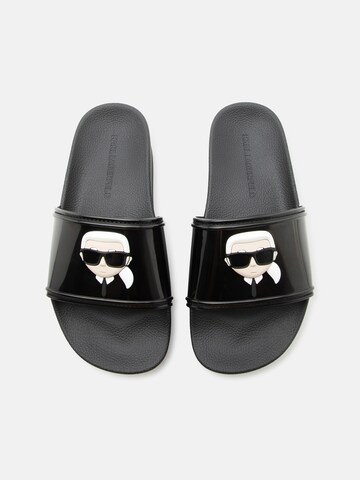 Karl Lagerfeld Sandalen met riem in Wit