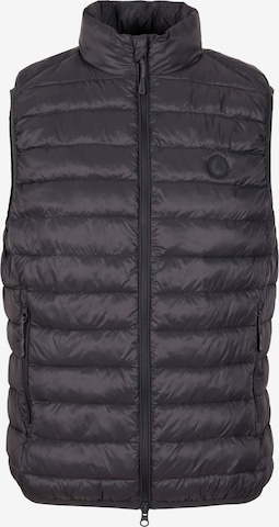 Scalpers Slimfit Bodywarmer in Grijs: voorkant