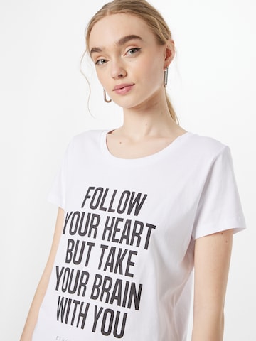 EINSTEIN & NEWTON Shirts 'Brain' i hvid