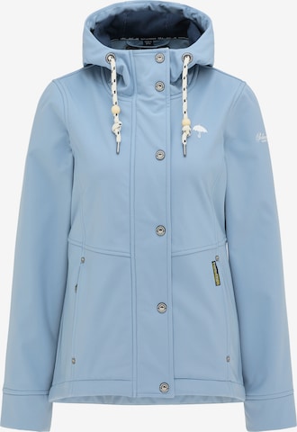 Schmuddelwedda Winter Jacket in Blue: front