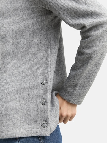 TOM TAILOR Sweatshirt in Grau