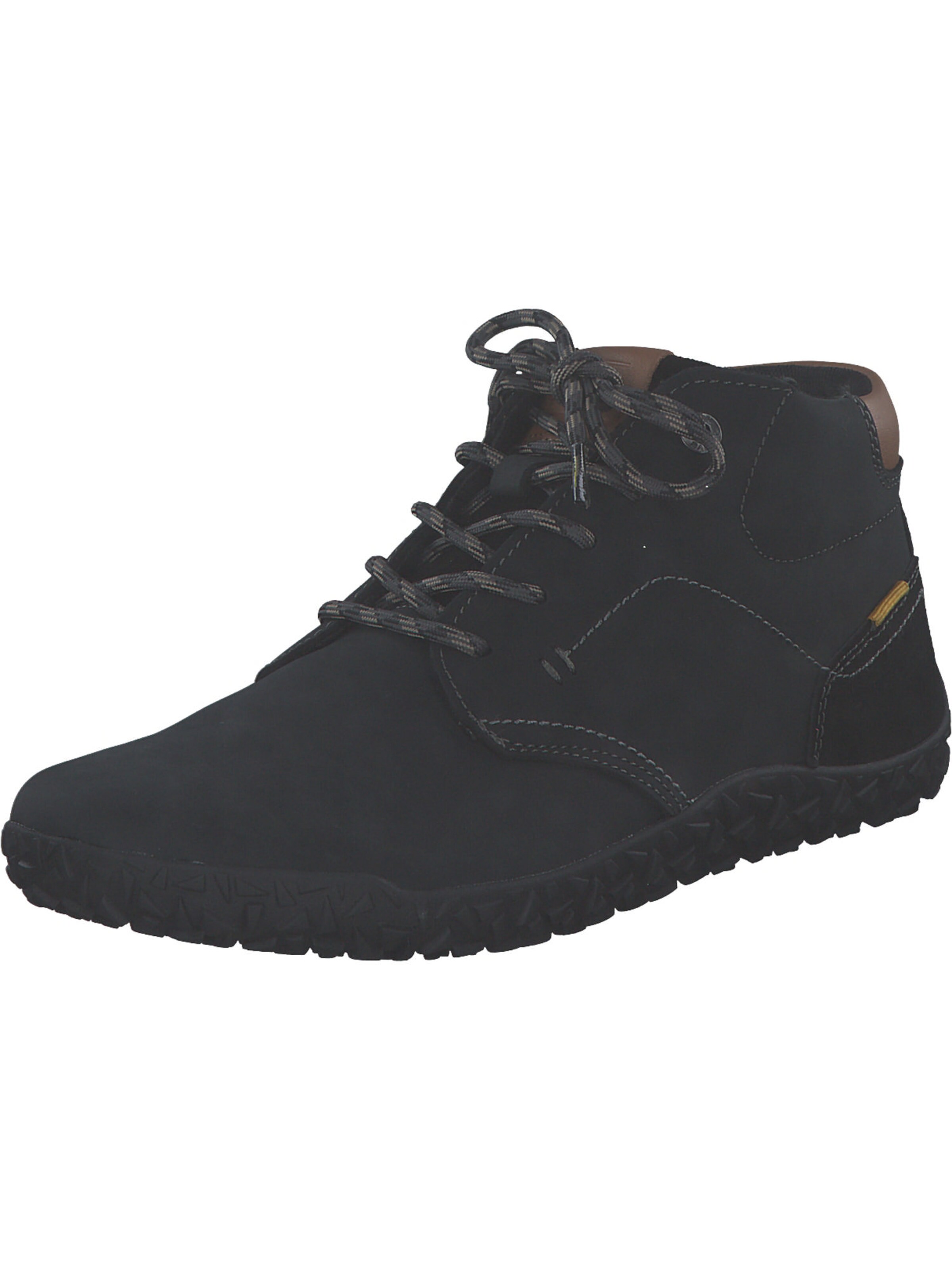 CAMEL ACTIVE Lace-Up Boots in Black: front