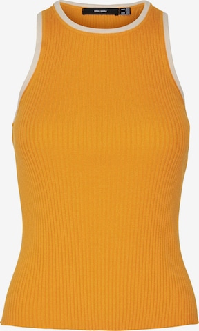 Top in maglia 'Saunter' di VERO MODA in giallo: frontale