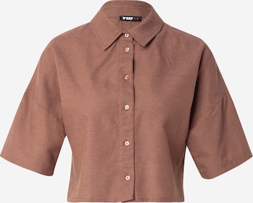 Tally Weijl Camicia da donna (marrone, XS)