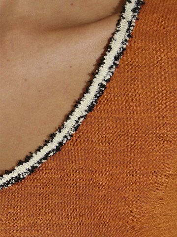 T-shirt MADELEINE en orange