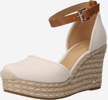 MICHAEL Michael Kors Remsandal 'KENDRICK' i beige: framsida