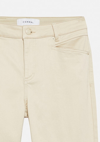 COMMA Slim fit Jeans in Beige