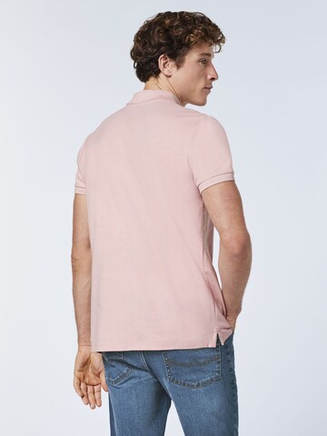Oklahoma Jeans Shirt ' aus Piqué ' in Pink