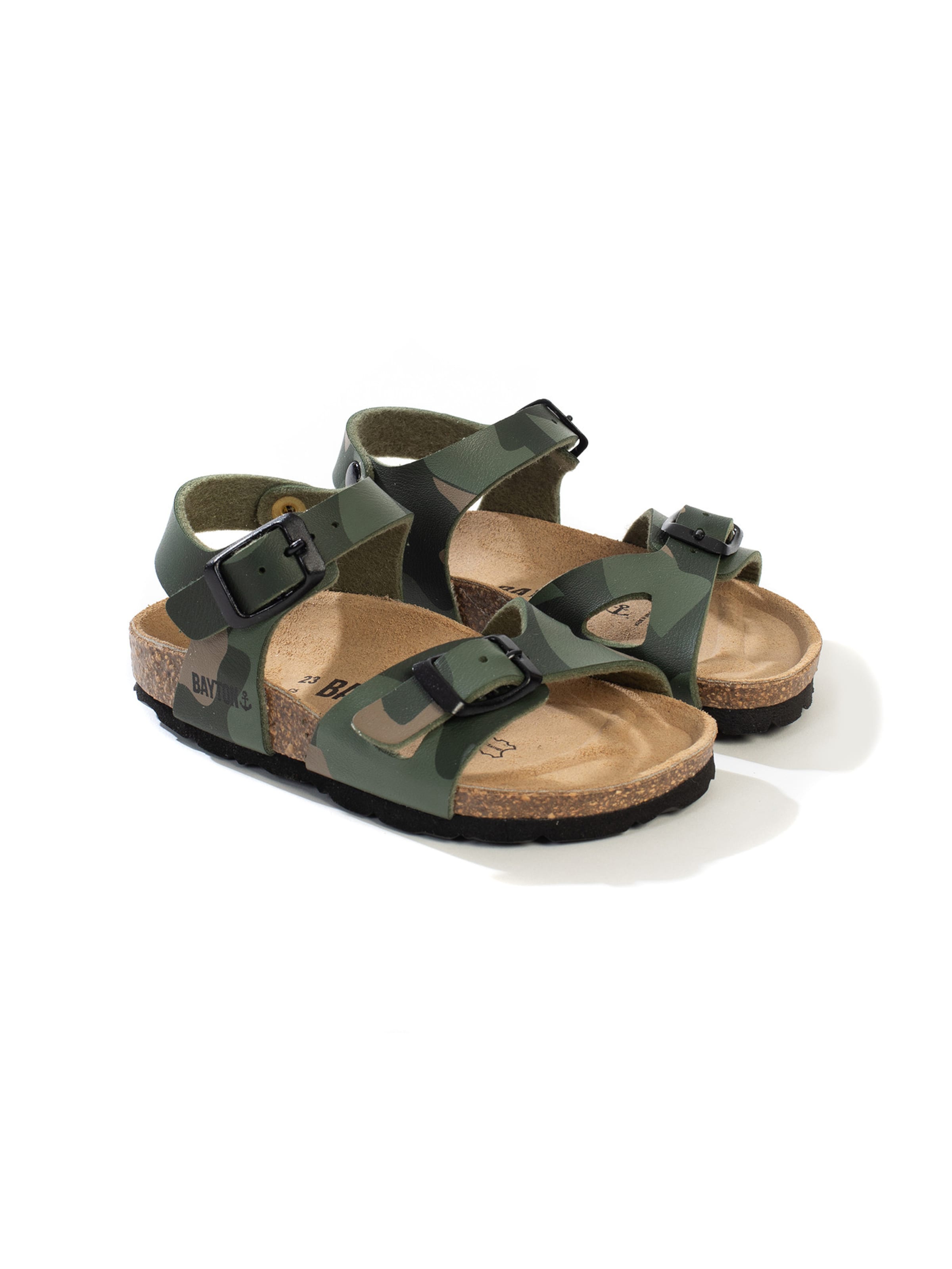 Bayton Sandal 'Pegase' in Green