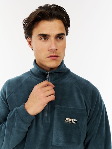 PROTEST Athletic Sweatshirt 'PRTArax' in Blue: front