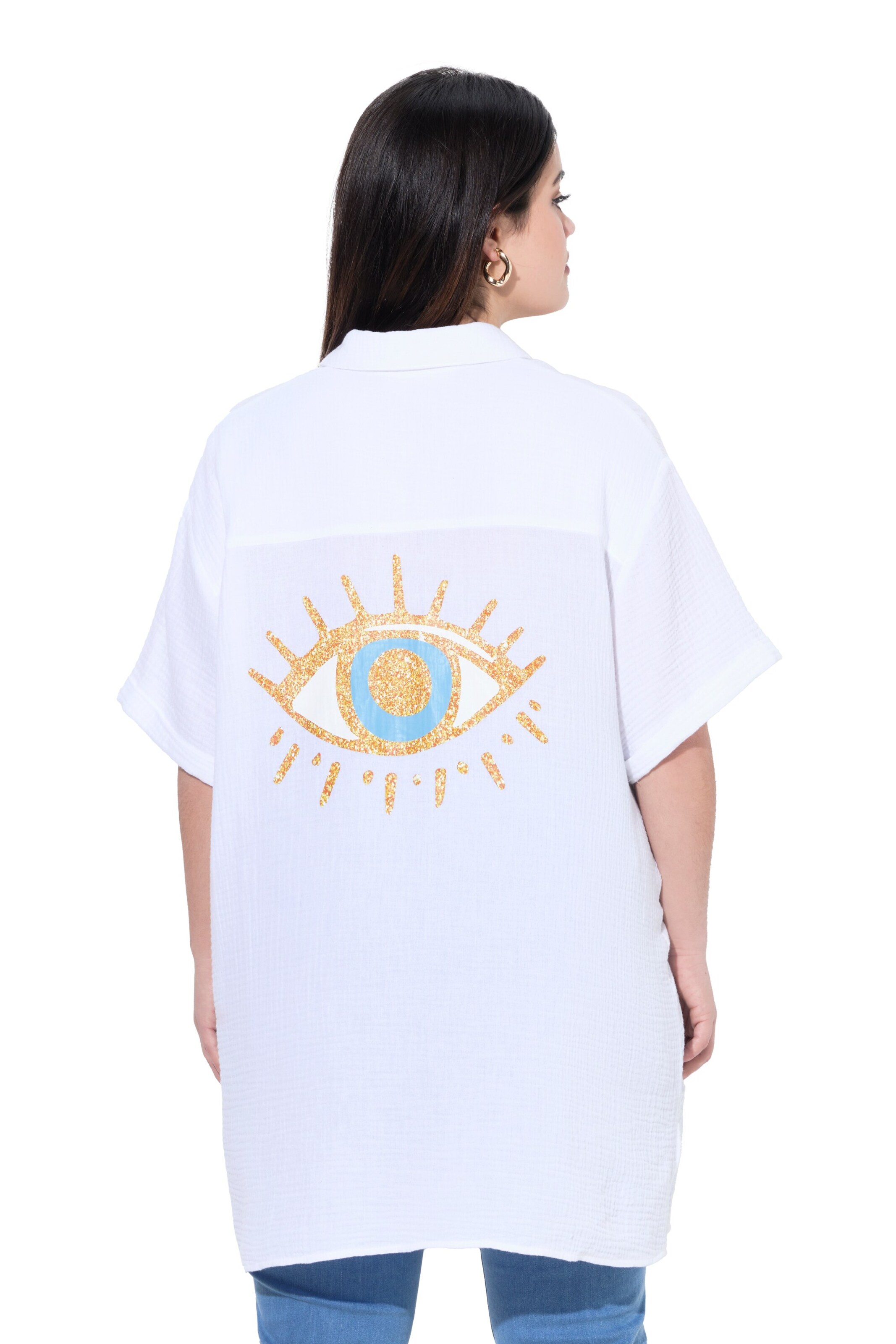 Angel of Style Blouse in Wit: voorkant