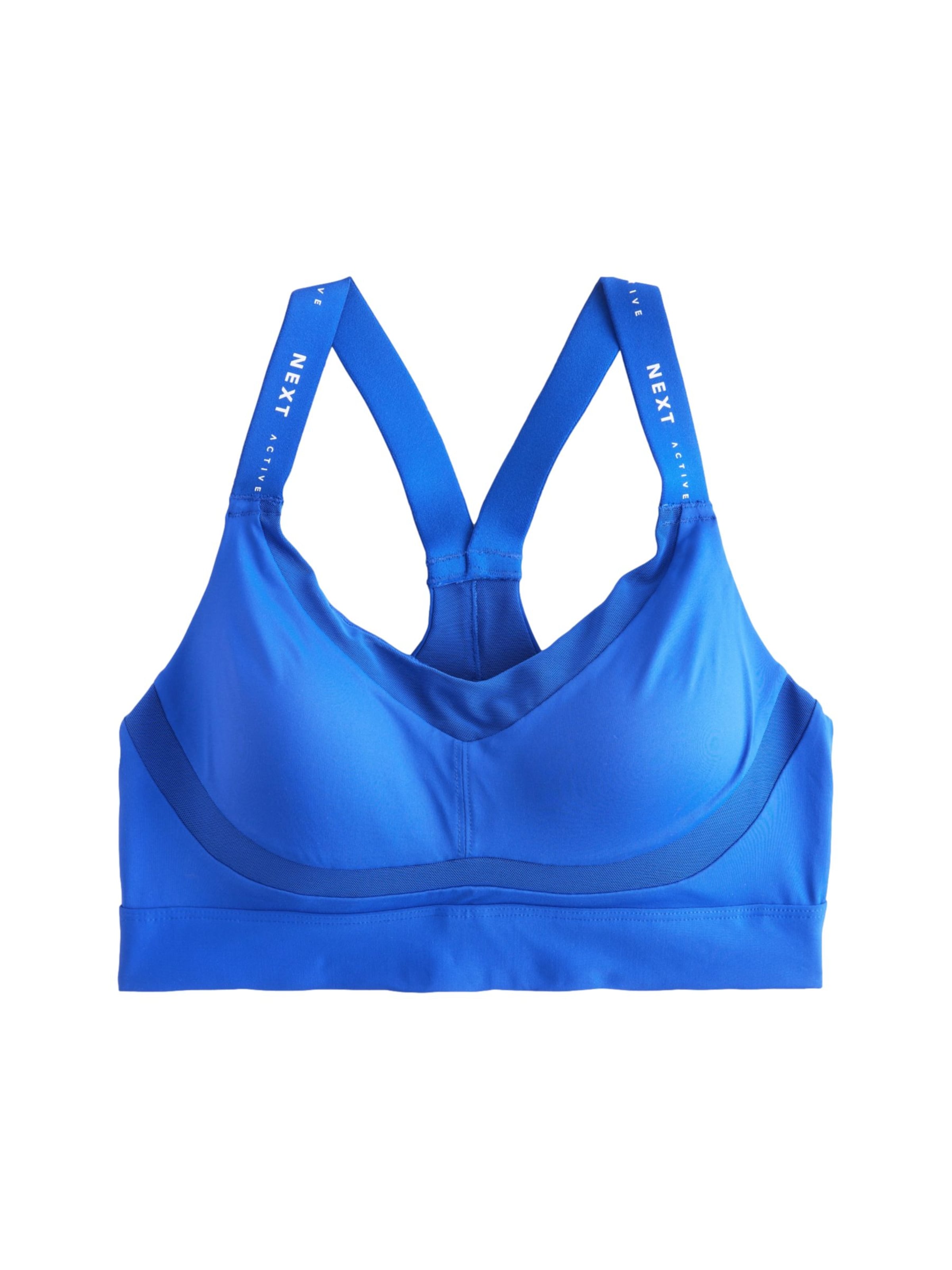 NextBustier Sportski grudnjak - plava boja: prednji dio