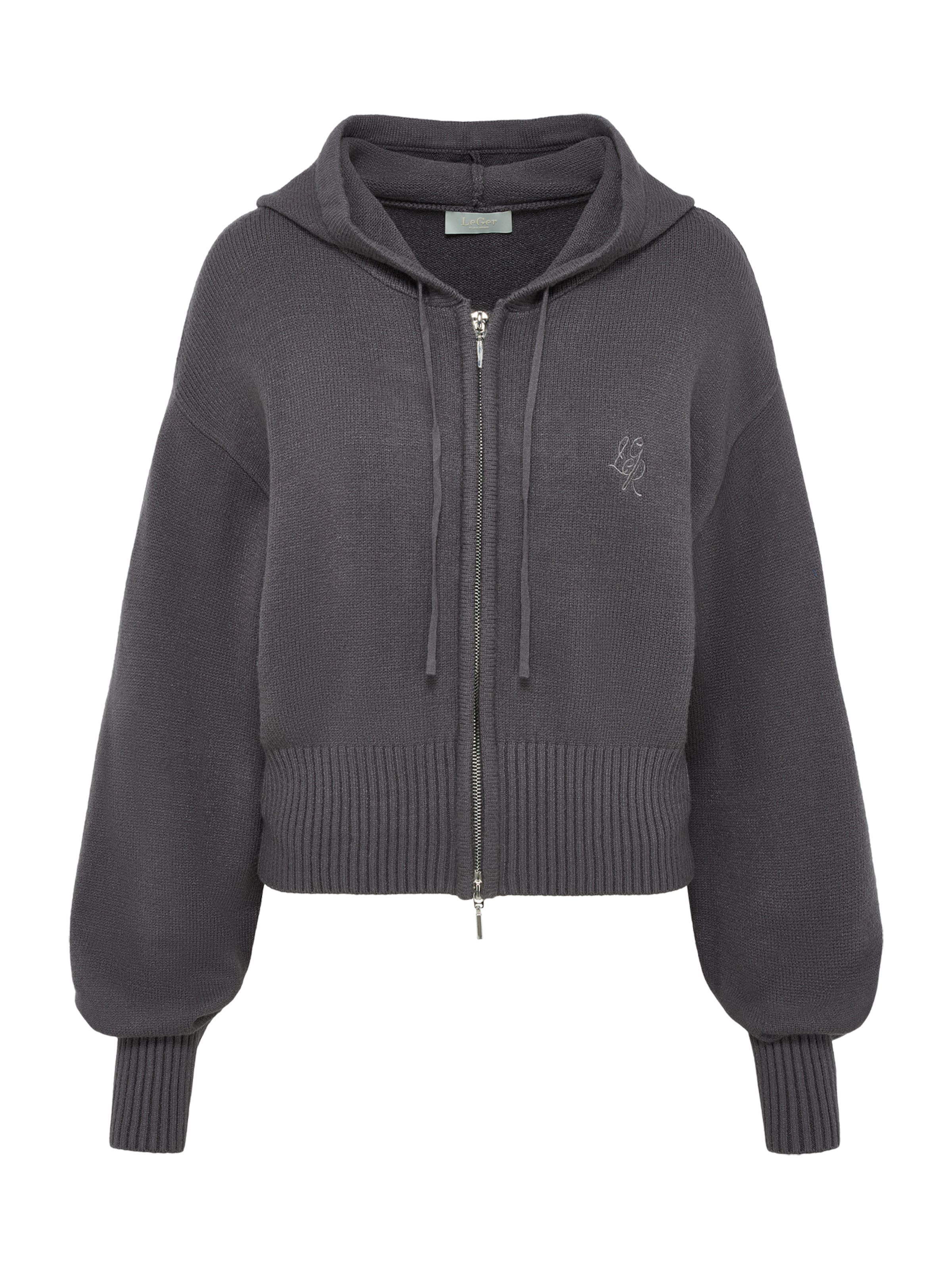 LeGer by Lena Gercke Kardigan 'Cornelia' w kolorze antracytowym, Podgląd produktu