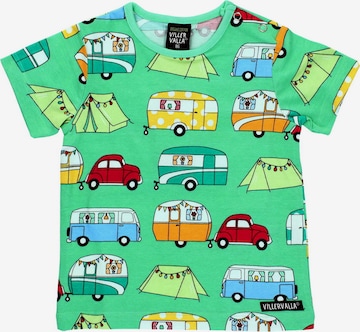 Villervalla T-Shirt in Grün: Vorderseite
