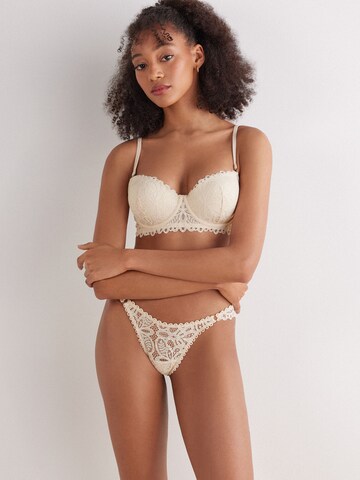 INTIMISSIMI Balconette Bra 'SOFIA ITALIAN RIVIERA' in Beige