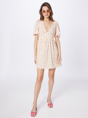 Monki Dress in White