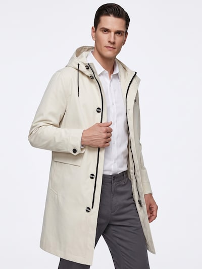 ALLTHEMEN Between-Seasons Coat 'Dämmerung' in S in Beige, Item view