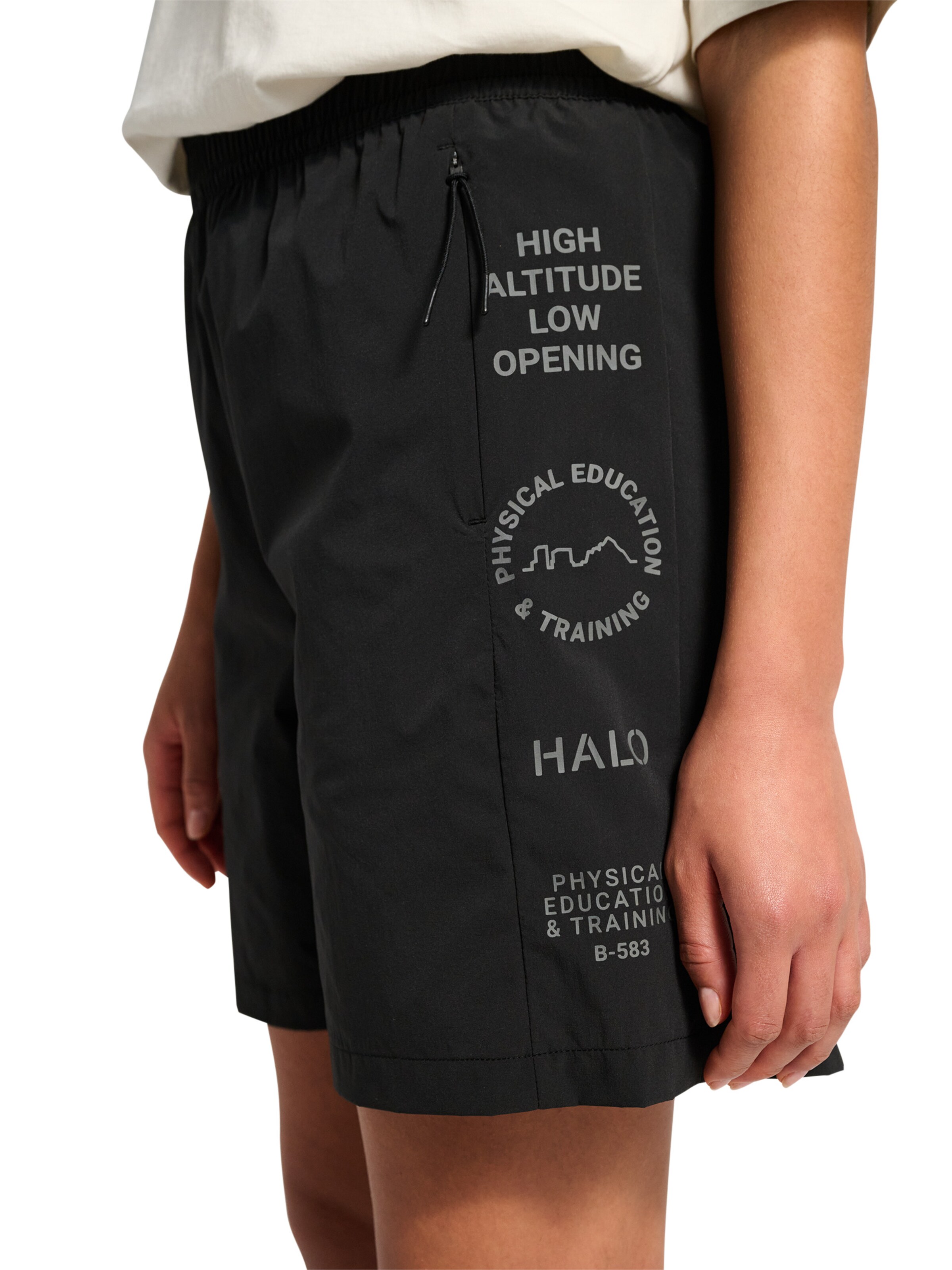 HALO Regular Broek in Zwart