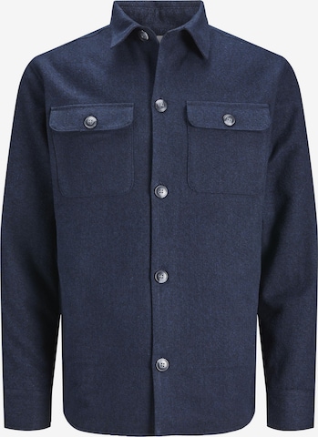 Jack & Jones Junior Comfort fit Overhemd in Blauw: voorkant