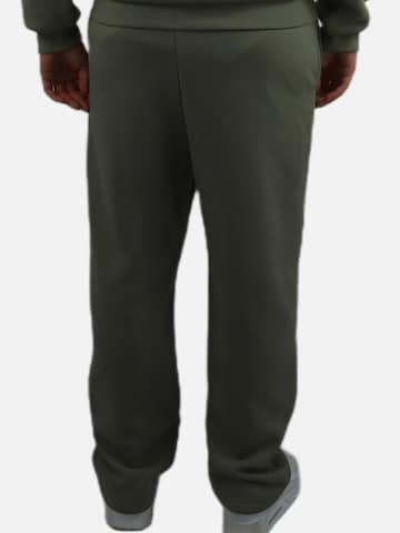HEFTYKA Loose fit Workout Pants 'OPEN' in Green