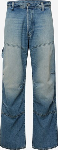 Loosefit Jean 'Carpenter' G-Star RAW en bleu : devant