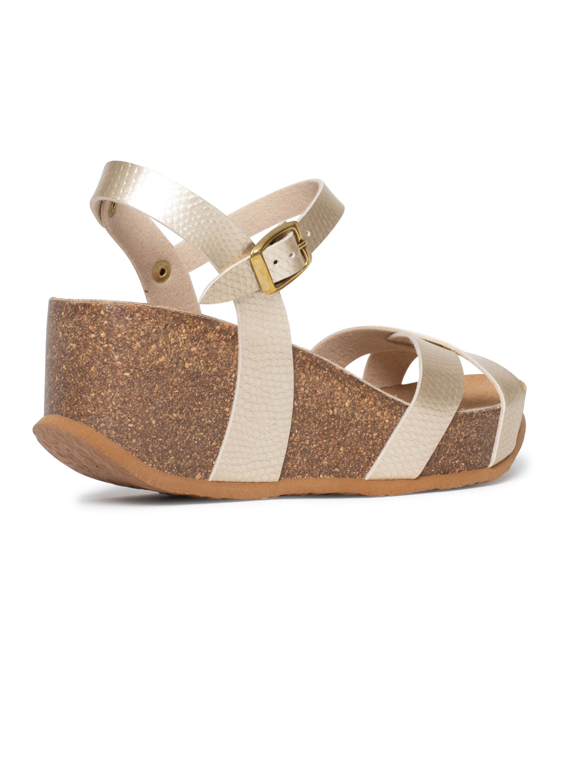 Bayton Босоножки с ремешком 'Venus' в Бежевый