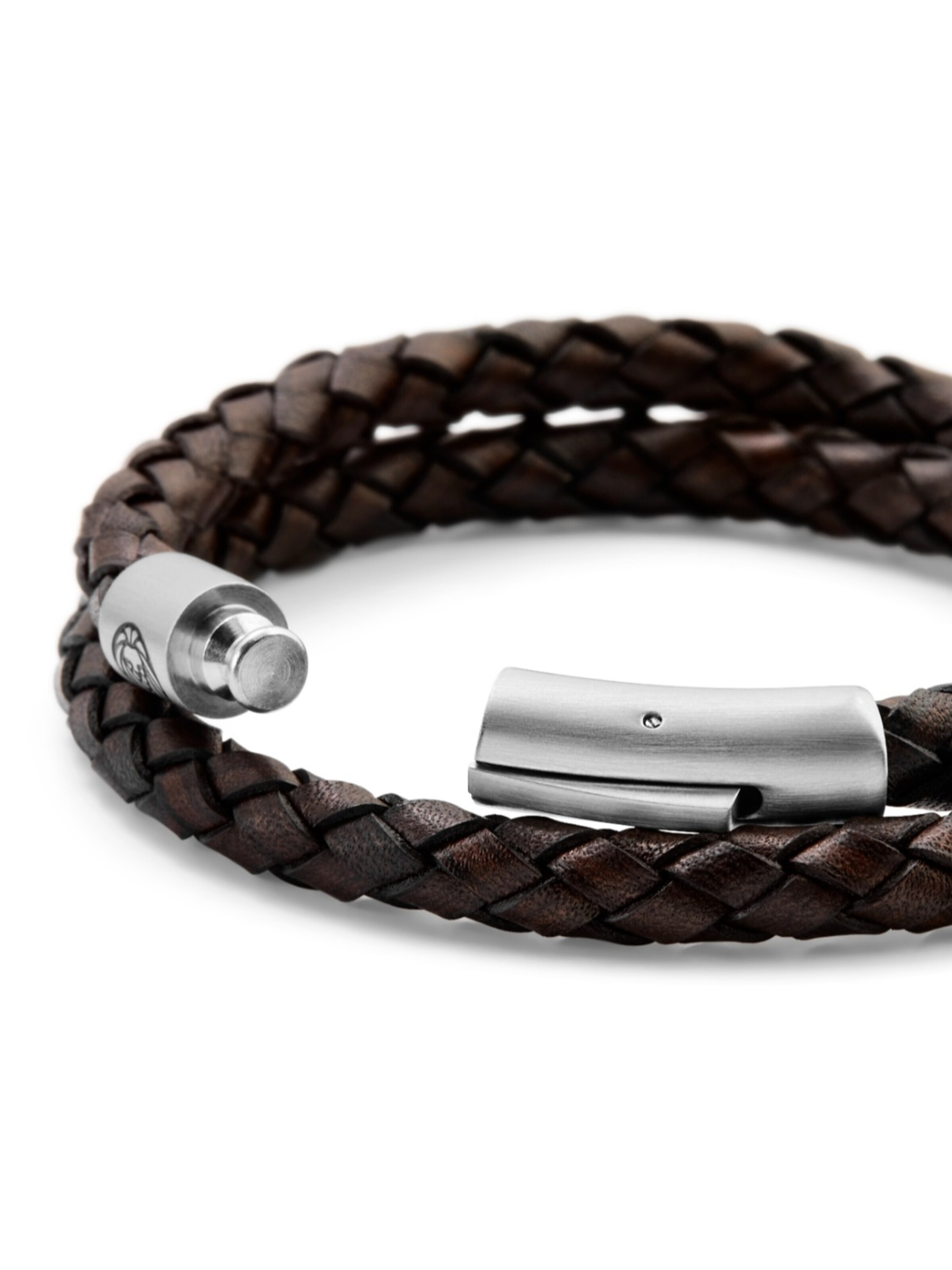 Lucleon Bracelet 'Collins' in Brown