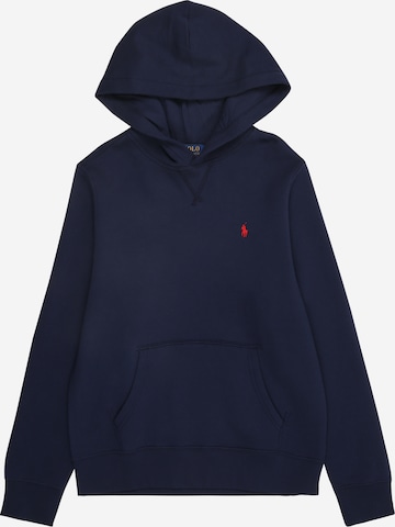Sweat Polo Ralph Lauren en bleu : devant