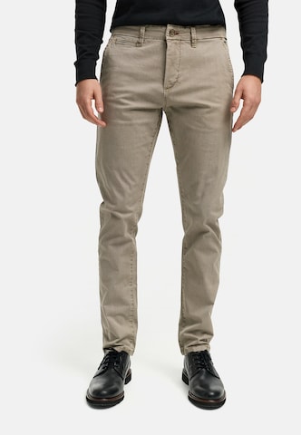 Regular Pantalon chino 'Nolan' JEFF en gris : devant