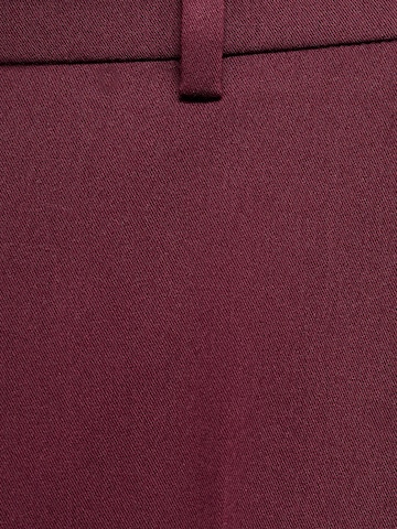 MANGO Regular Trousers 'BOREAL' in Red