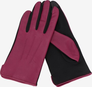 KESSLER Full Finger Gloves 'Mia' in Pink