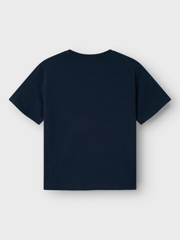 NAME IT Shirt 'NKMADAM HOTWHEELS' in Blue