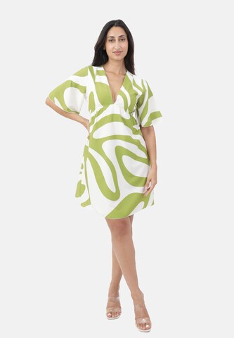 Elara Summer dress in Green: front