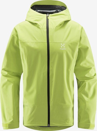 Haglöfs Outdoorjacke 'Spate' in kiwi / weiß, Produktansicht