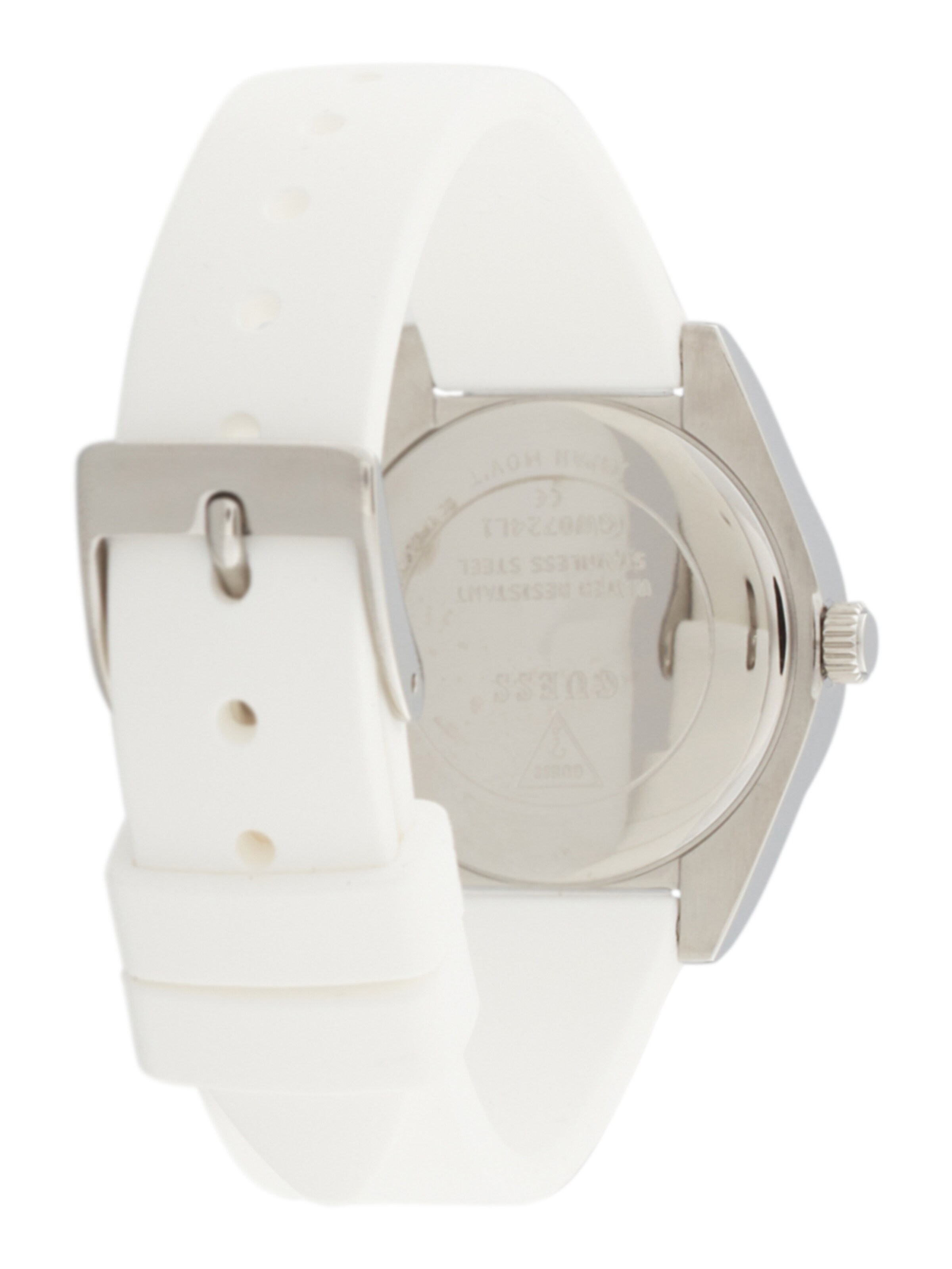 GUESS Αναλογικό ρολόι 'DRESS' σε ασημί