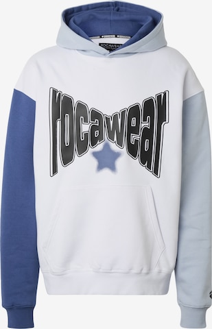 Sweat-shirt ROCAWEAR en blanc : devant