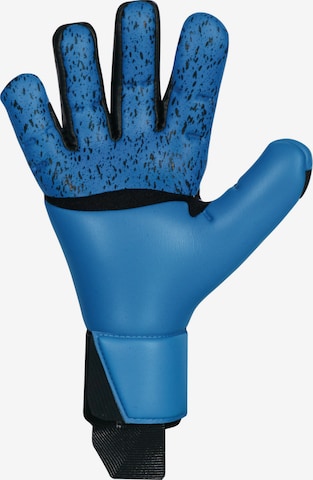 UHLSPORT Athletic Gloves in Blue