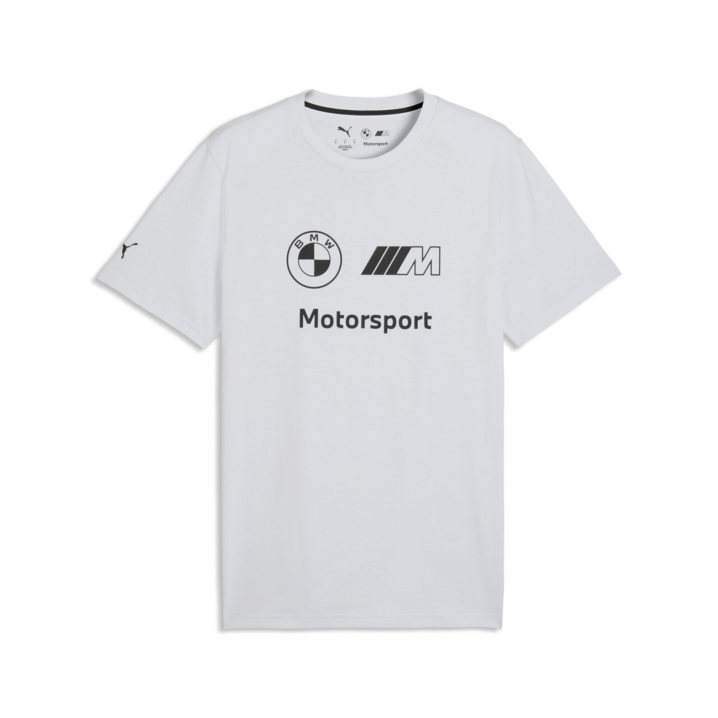 PUMA Funktionsshirt 'BMW M Motorsport Essentials' in hellgrau / schwarz, Produktansicht