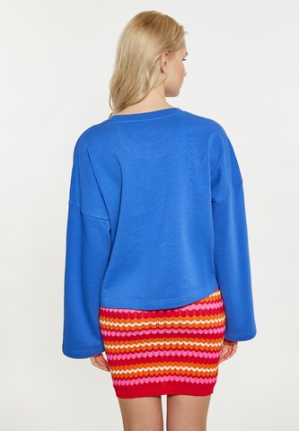 IZIA Sweatshirt in Blauw