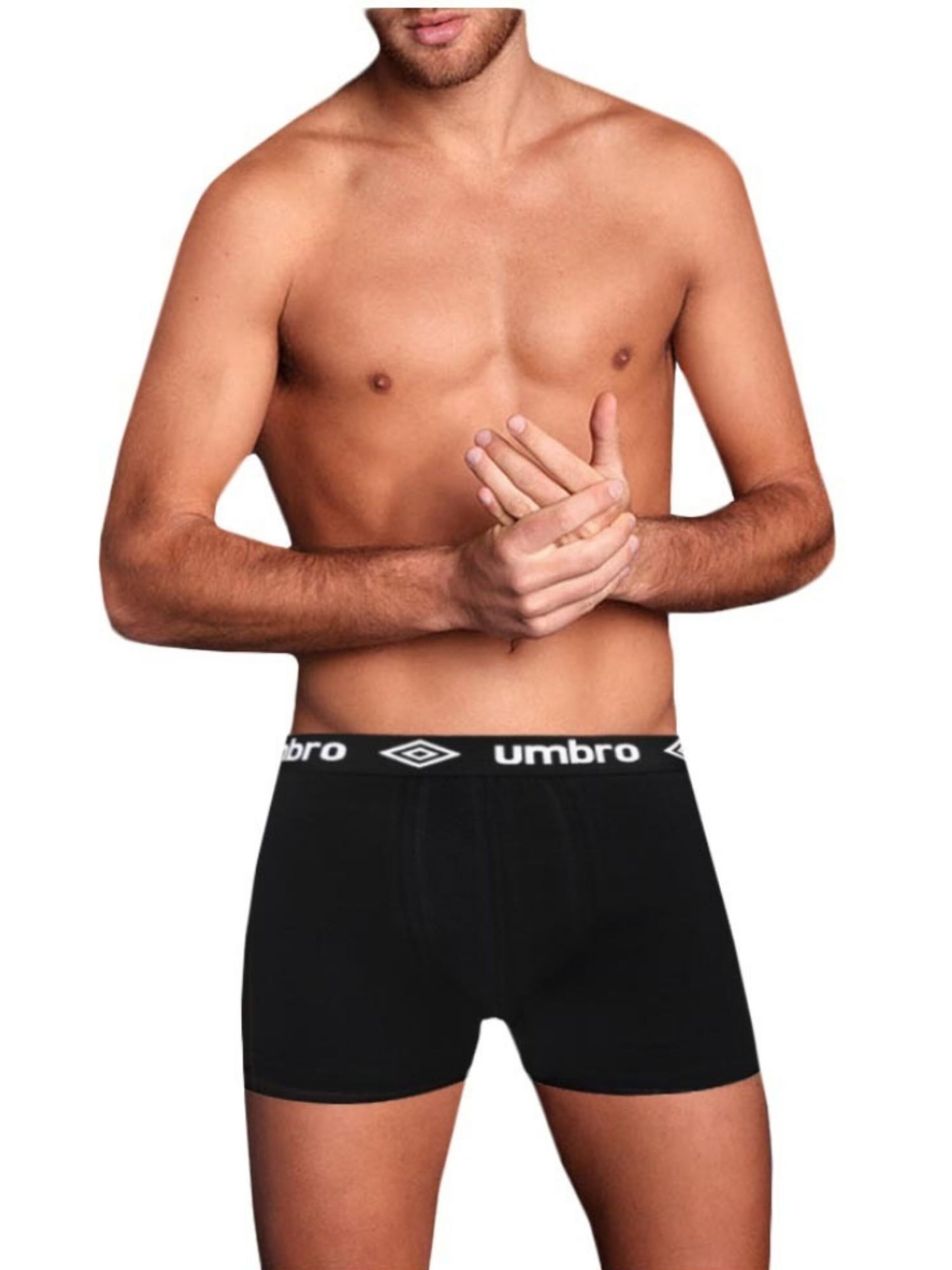 UMBRO Boksershorts i sort