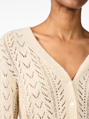 YAS Strickjacke 'YASTELLA' in Beige