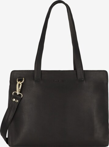 Plevier Document Bag 'Pharos' in Black: front