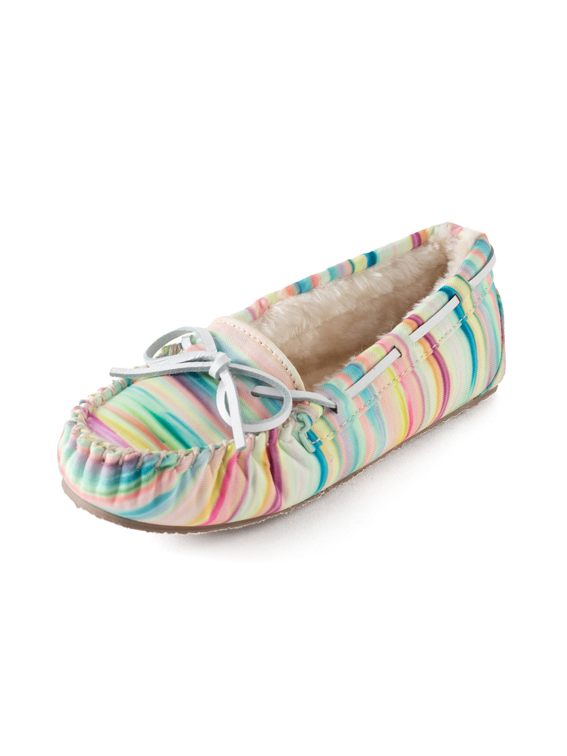 Minnetonka Slipper 'Cally' in Mixed colours: front